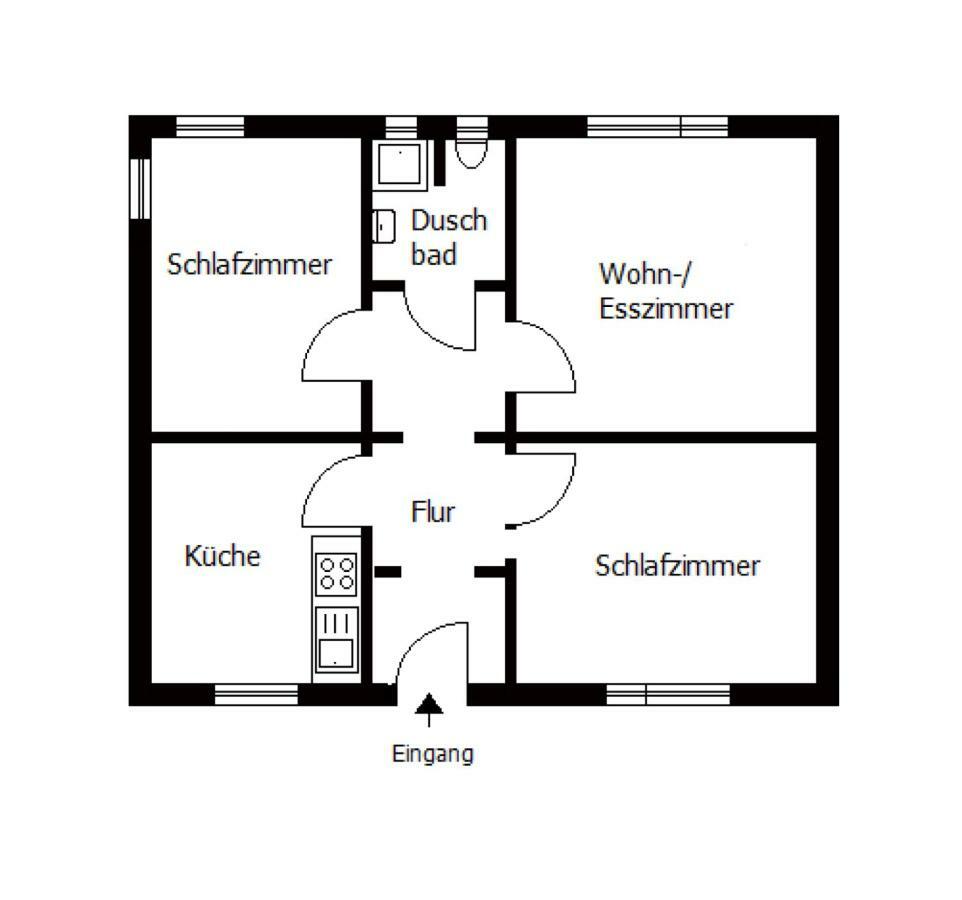 Ankerplatz Villa Westerronfeld Exterior foto